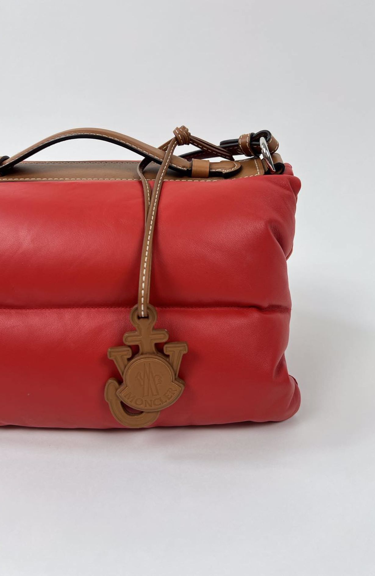 Moncler Bag Puffer Red + Dustbag 
